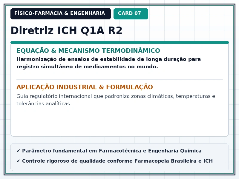 Cartão Técnico 7 - Cinética Química e Degradação de Fármacos