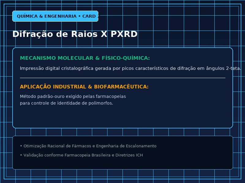 Cartão Técnico 2 - Cristalografia e Polimorfismo Farmacêutico