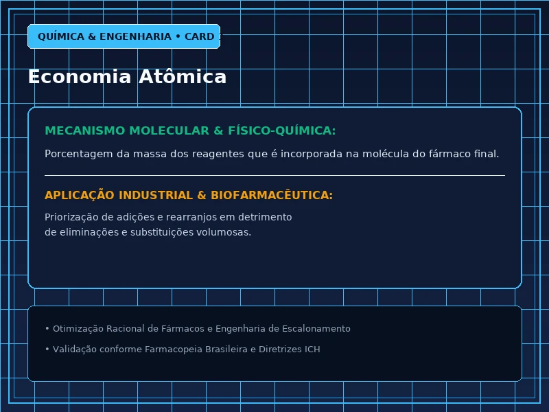 Cartão Técnico 1 - Química Verde e Reatores Farmacêuticos