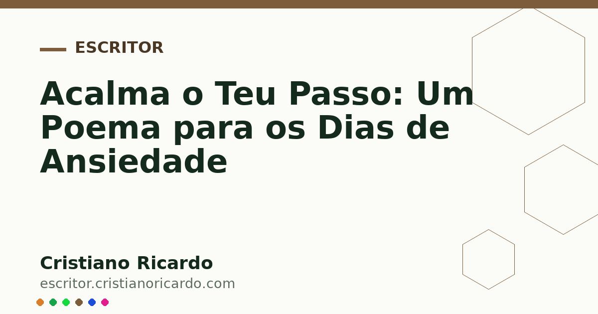 Card OG automático: Acalma o Teu Passo: Um Poema para os Dias de Ansiedade