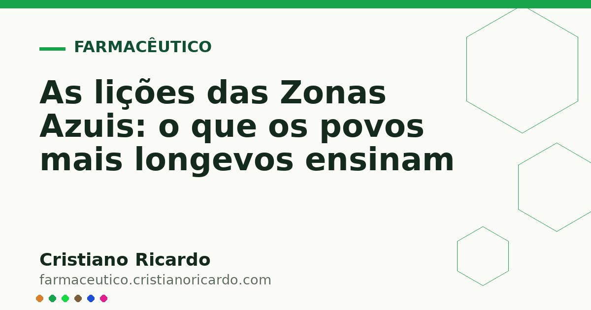 Card OG automático: As lições das Zonas Azuis: o que os povos mais longevos ensinam