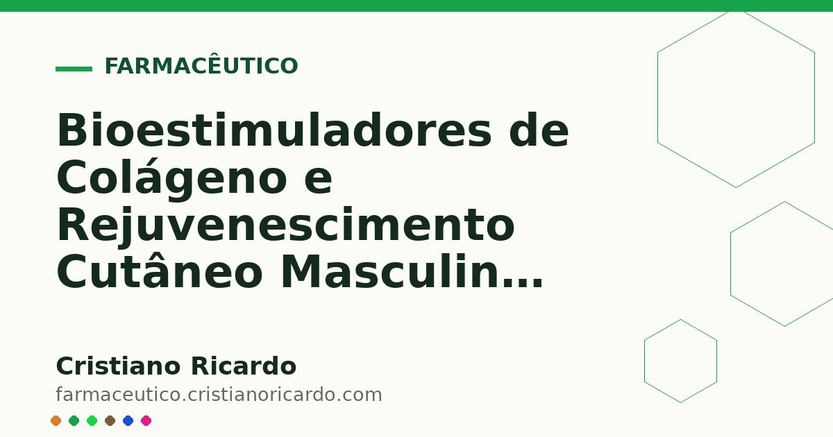 Card OG automático: Bioestimuladores de Colágeno e Rejuvenescimento Cutâneo Masculino (Tratado de Estética Masculina 2024)