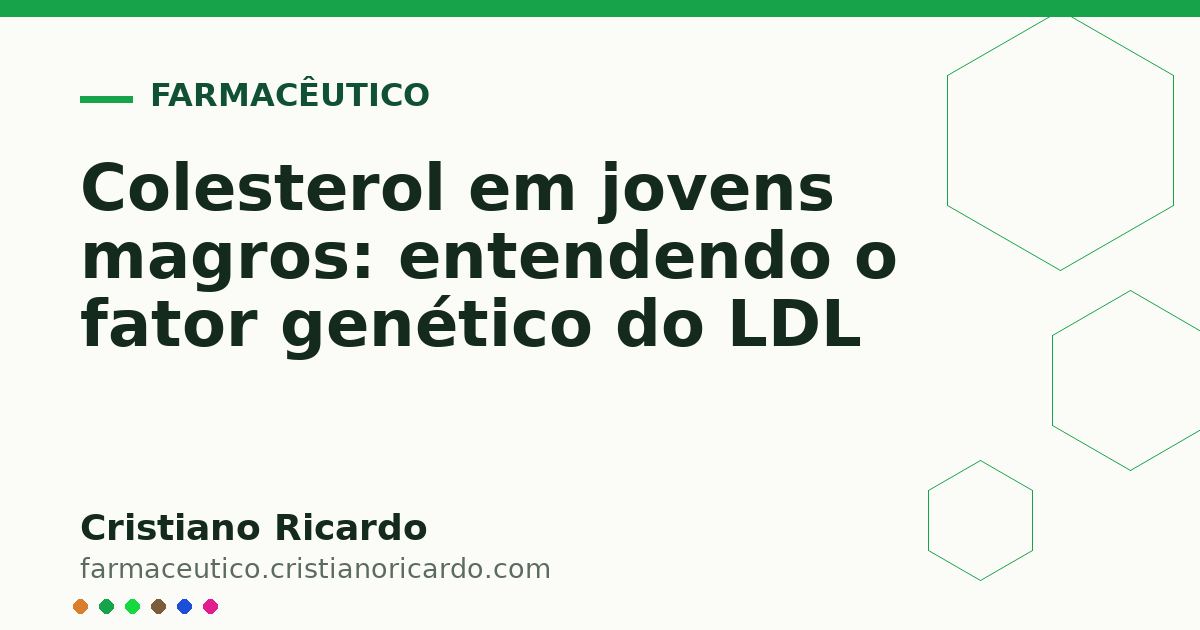 Card OG automático: Colesterol em jovens magros: entendendo o fator genético do LDL