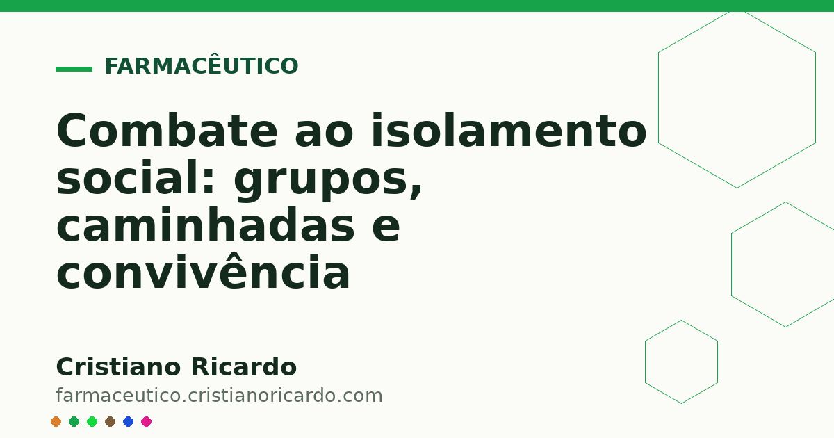 Card OG automático: Combate ao isolamento social: grupos, caminhadas e convivência