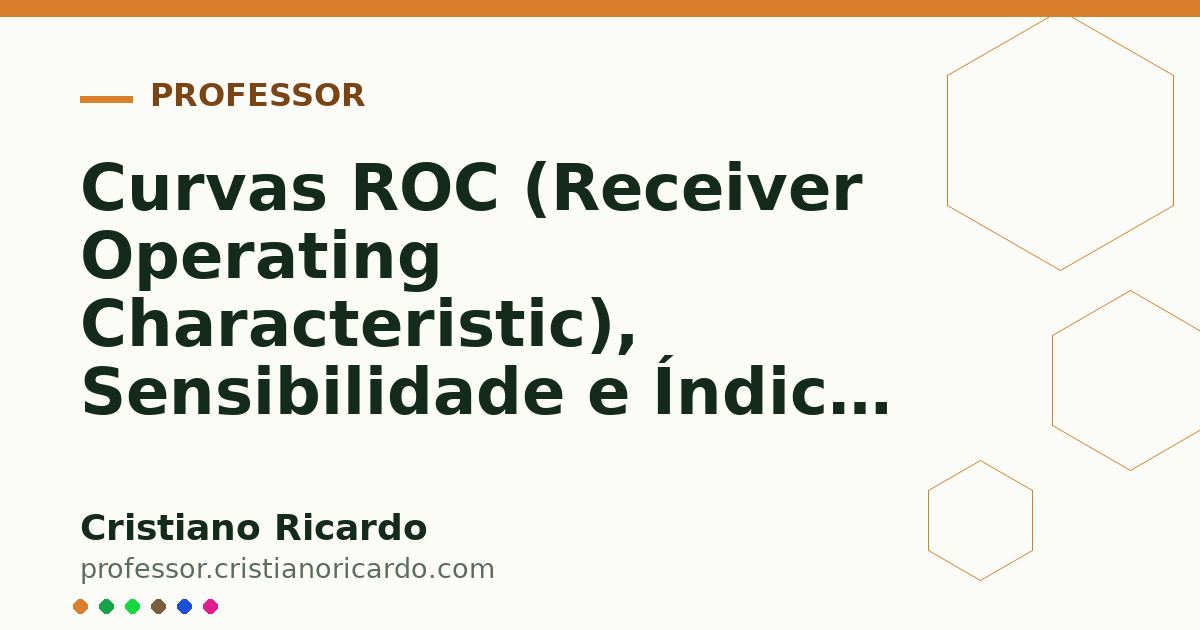 Card OG automático: Curvas ROC (Receiver Operating Characteristic), Sensibilidade e Índice de Youden (Tratado de Bioestatística Clínica 2017)