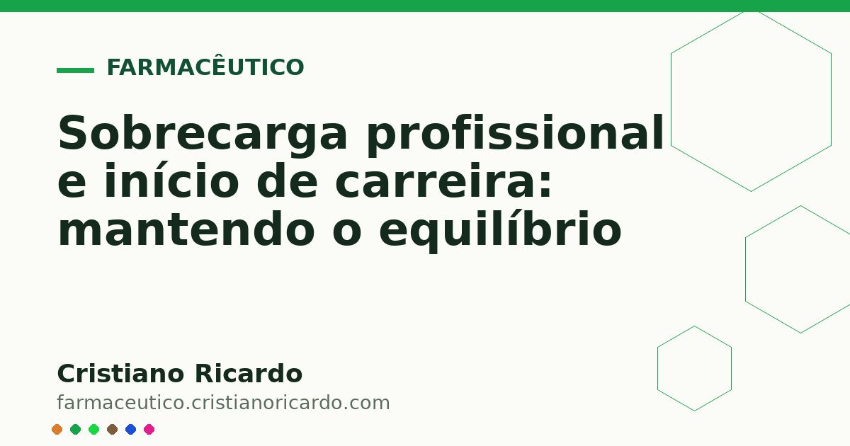 Card OG automático: Sobrecarga profissional e início de carreira: mantendo o equilíbrio